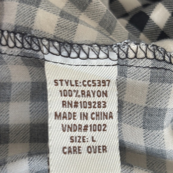 Vintage Havana Ruffle Blouse Peasant Cropped Large Milkmaid Festival  Rodeo - Picture 6 of 8